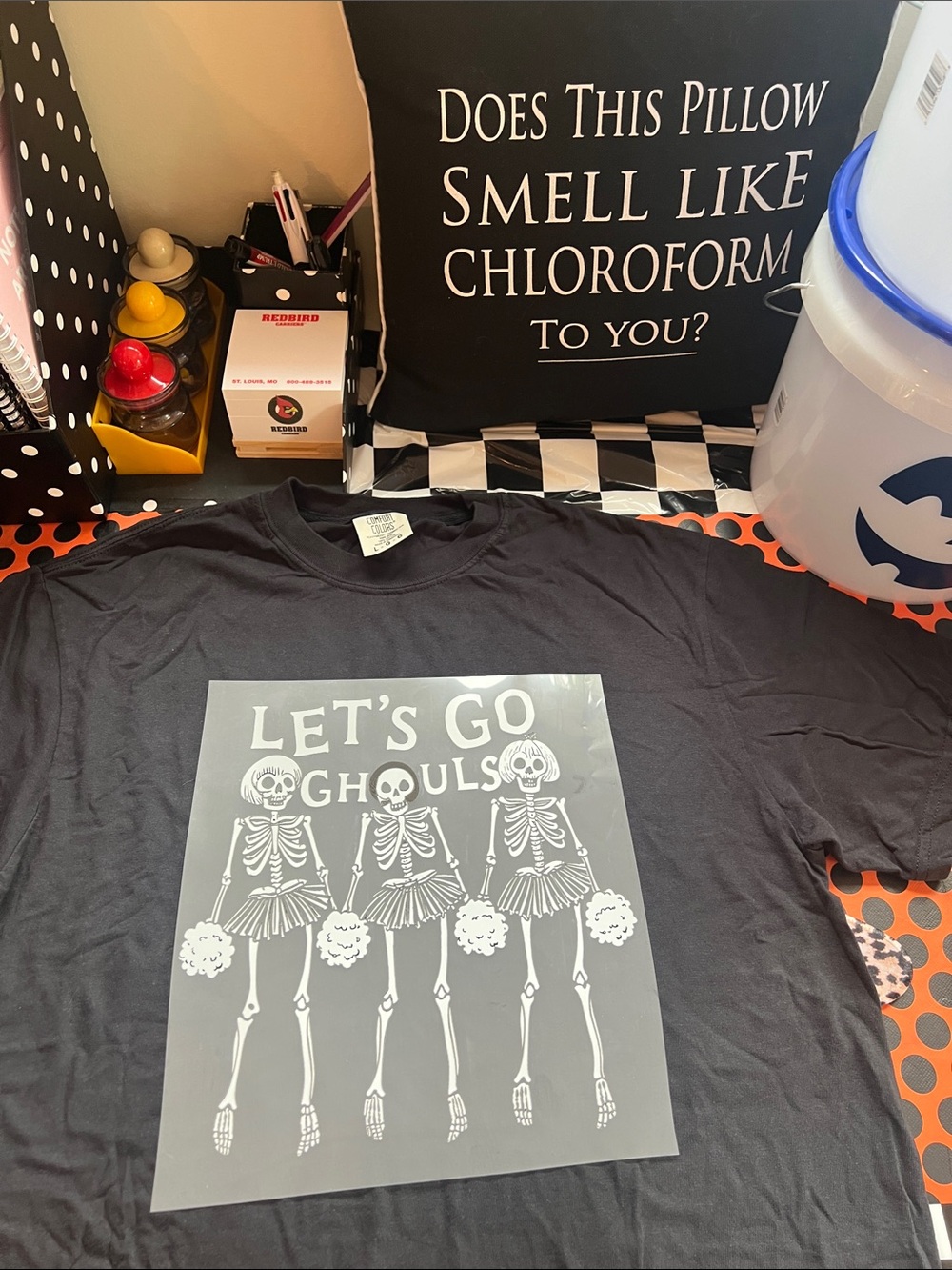 Comfort Colors Halloween T size L
